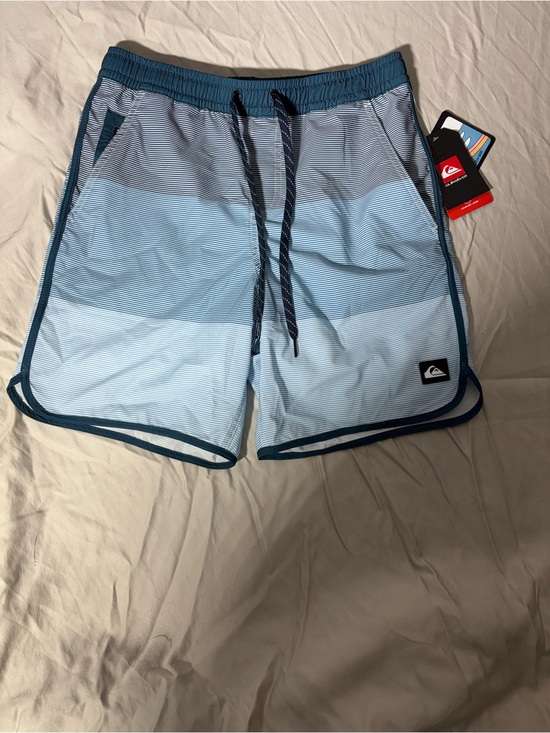 Quiksilver Other - Quiksilver Light and Dark Blue Gradient Swim Trunks